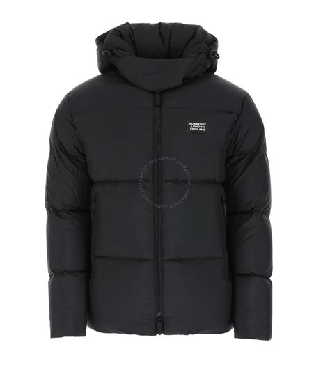 burberry monogram stripe detail puffer down dalston jacket